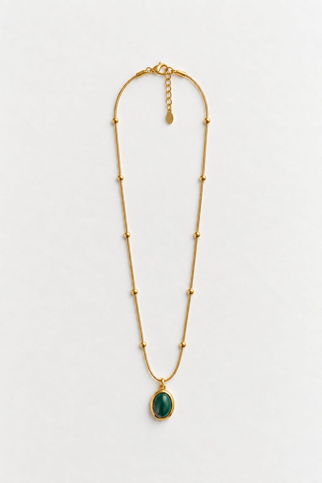 Regal Malachite Medallion Locket Thumbnail 2