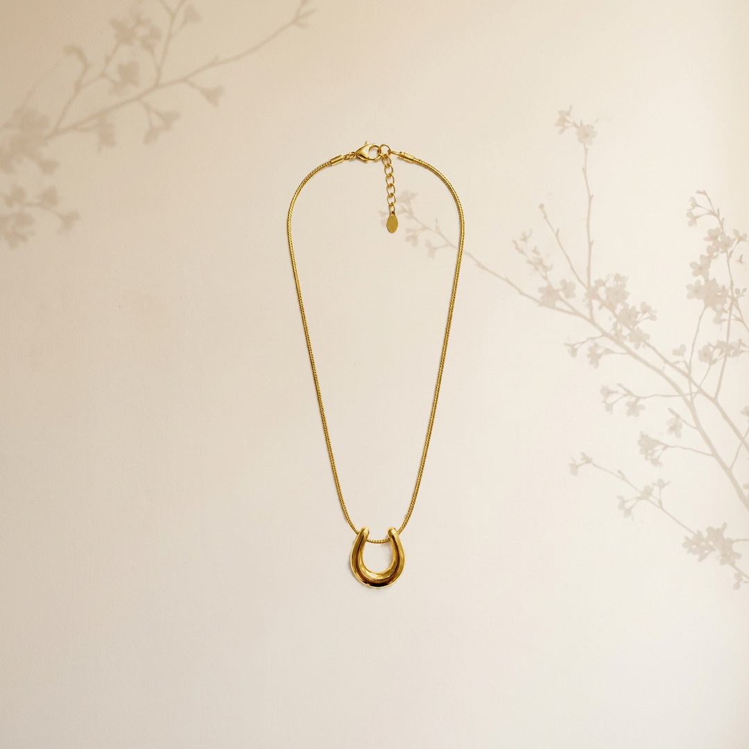 Horseshoe Secret Locket